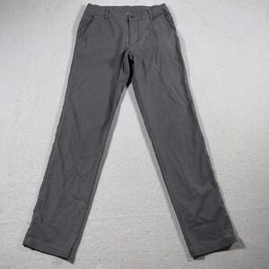 Lululemon Commission Pants Men‎ 30x33 Gray Classic Fit Stretch Casual Everyday